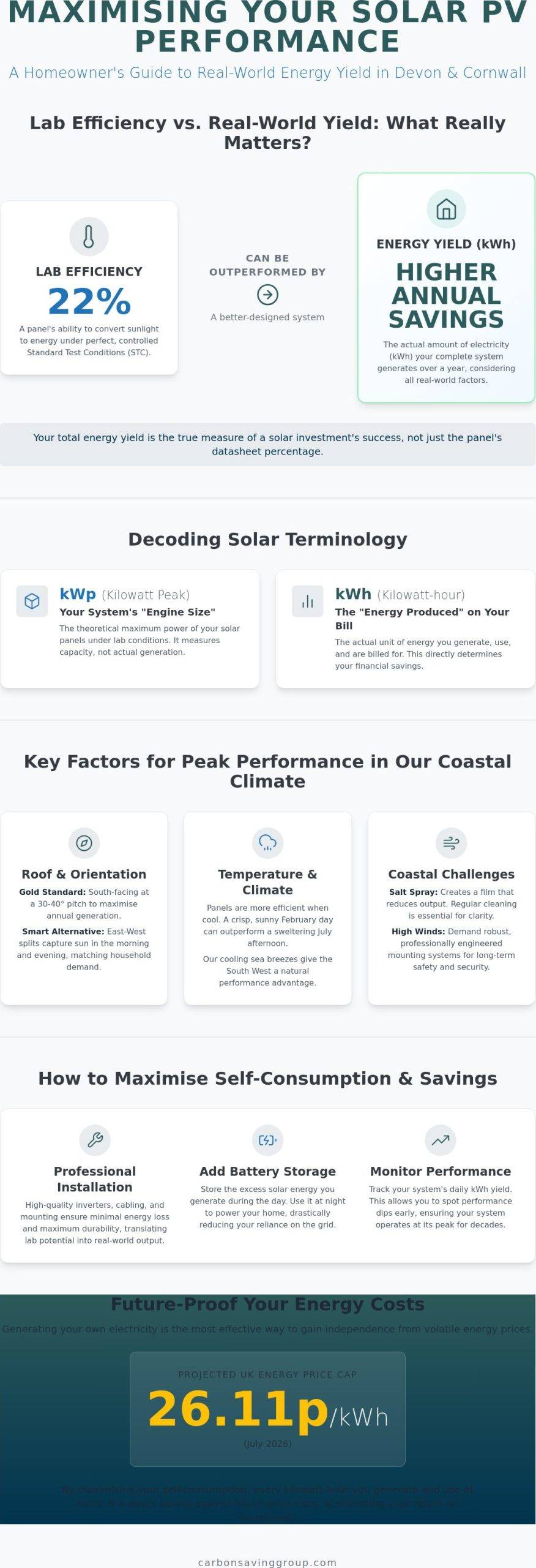 Solar PV Performance: A 2026 Guide to Maximising Energy Yield in Plymouth